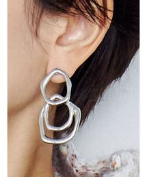 EMODA | OVRラップサークルピアス(ピアス（両耳用）)