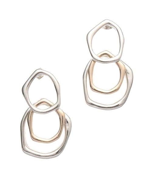 EMODA（エモダ）の「OVRラップサークルピアス（ピアス（両耳用）・レディース・シルバー/ゴールド・FREE）」の12枚目の写真