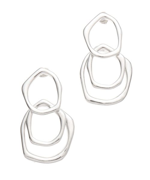 EMODA（エモダ）の「OVRラップサークルピアス（ピアス（両耳用）・レディース・シルバー/ゴールド・FREE）」の13枚目の写真