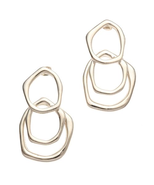 EMODA（エモダ）の「OVRラップサークルピアス（ピアス（両耳用）・レディース・シルバー/ゴールド・FREE）」の14枚目の写真