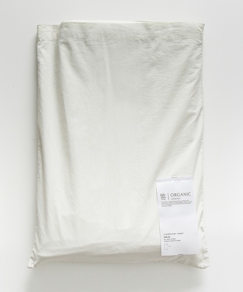 sarasa design（サラサデザイン）の「b2c オーガニックコットン コンフォーターケース シングルストライプ（寝具・レディース・チャコールグレー/ライトグレー・ONESIZE）」の6枚目の写真