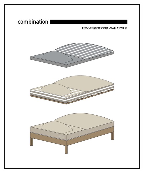 sarasa design（サラサデザイン）の「b2c オーガニックコットン コンフォーターケース シングルストライプ（寝具・レディース・チャコールグレー/ライトグレー・ONESIZE）」の5枚目の写真