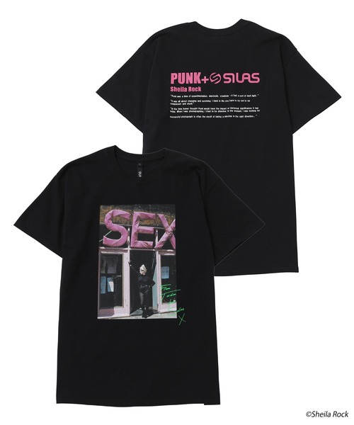 セール】SS TEE Sheila Rock x SILAS COLOR FRONT PRINT（T