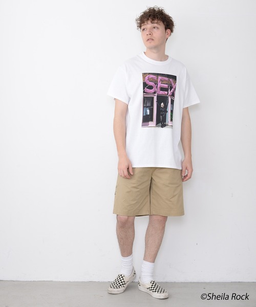 セール】SS TEE Sheila Rock x SILAS COLOR FRONT PRINT（T