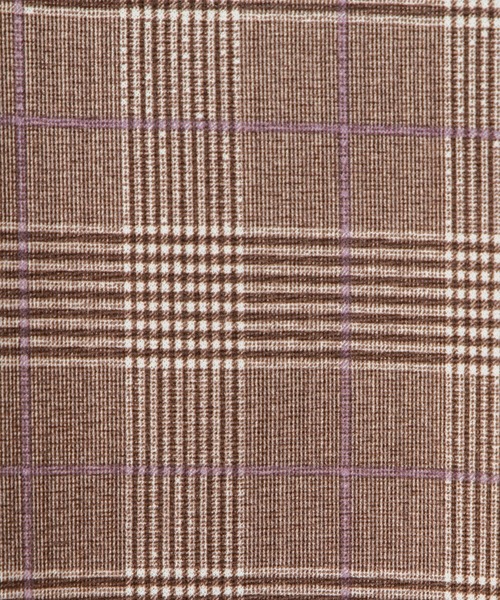 WEGO（ウィゴー）の「WEGO/チェック5分袖プルオーバー（Tシャツ/カットソー・メンズ・グレー系その他2/ブラウン系その他2/ベージュ系その他2・MEDIUM/LARGE）」の10枚目の写真