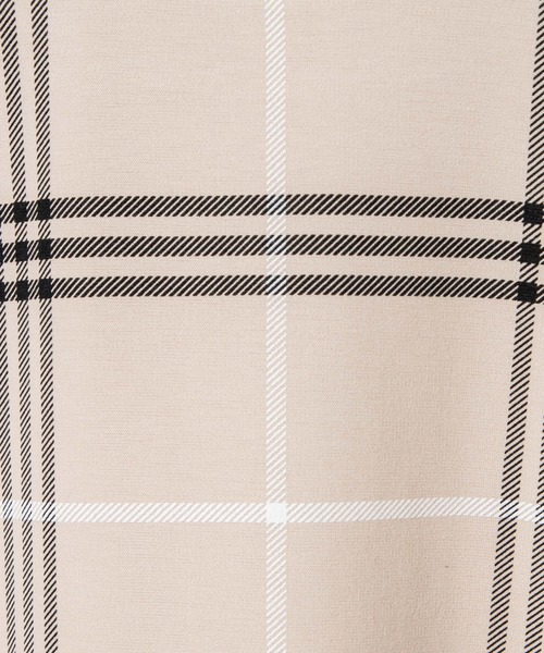 WEGO（ウィゴー）の「WEGO/チェック5分袖プルオーバー（Tシャツ/カットソー・メンズ・グレー系その他2/ブラウン系その他2/ベージュ系その他2・MEDIUM/LARGE）」の9枚目の写真