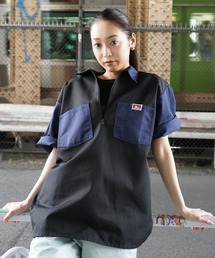 《BEN DAVIS USA》日本限定別注モデル HALF ZIP SHIRTS/ハーフジップシャツ