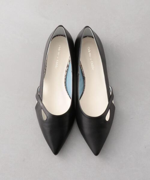 ODETTE E ODILE(オデットエオディール)の「OFD サイドクロス FLT10↓↑(パンプス・レディース・ブラック/ホワイト/ライトグレー・23cm/21.5cm/24cm/24.5cm/23.5cm/22.5cm/25cm/22cm)」の13枚目の写真