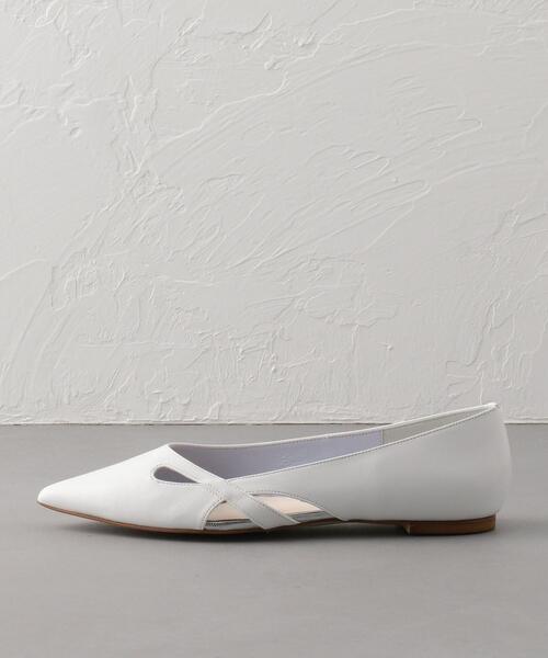 ODETTE E ODILE(オデットエオディール)の「OFD サイドクロス FLT10↓↑(パンプス・レディース・ブラック/ホワイト/ライトグレー・23cm/21.5cm/24cm/24.5cm/23.5cm/22.5cm/25cm/22cm)」の8枚目の写真