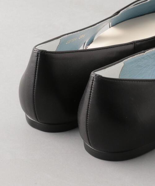 ODETTE E ODILE(オデットエオディール)の「OFD サイドクロス FLT10↓↑(パンプス・レディース・ブラック/ホワイト/ライトグレー・23cm/21.5cm/24cm/24.5cm/23.5cm/22.5cm/25cm/22cm)」の4枚目の写真