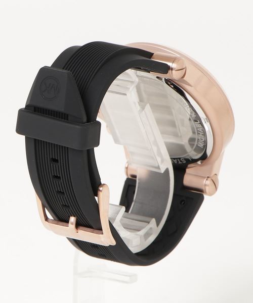 MICHAEL KORS(マイケルコース)の「マイケル・コース 腕時計 メンズ アナログ シリコン MK8184(アナログ腕時計・メンズ・ブラック・FREE)」の3枚目の写真