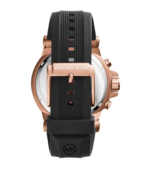 MICHAEL KORS(マイケルコース)の「マイケル・コース 腕時計 メンズ アナログ シリコン MK8184(アナログ腕時計・メンズ・ブラック・FREE)」の2枚目の写真