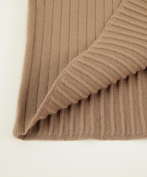 titivate（ティティベイト）の「ｽｸｴｱﾈｯｸﾀﾝｸﾄｯﾌﾟﾆｯﾄ（キャミソール・レディース・ブルー/ブラウン系その他/グレイッシュベージュ/ベージュ/ブラック・M/L）」の8枚目の写真