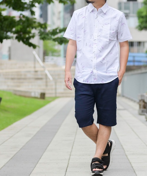 JOHN'S CLOSET（ジョンズクローゼット）の「【i】ストレッチ ツイル素材チノショーツ（チノパンツ・メンズ・ホワイト/ベージュ/ネイビー/ブラック/カーキ・X-LARGE/LARGE/SMALL/MEDIUM）」の15枚目の写真