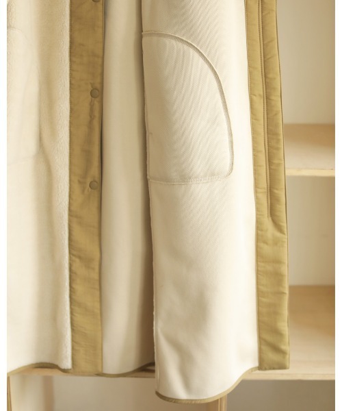 TODAYFUL（トゥデイフル）の「ボアボンディングコート（その他アウター・レディース・ブラック/キャメル・36inch/38inch）」の7枚目の写真