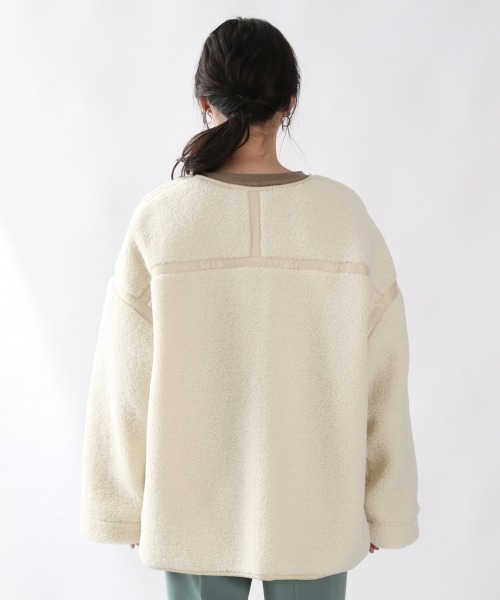 lowrysfarm ボアブルゾン893043 LOWRYS FARM（ローリーズファーム）の「ボアブルゾン 893043