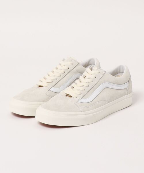 ヴァンズ Old White White ピッグスエードオールドスクール スニーカー Vans バンズ のファッション Vans Pig Vans Vans バンズ のスニーカー Skool Suede 超歓迎ギフ 包装 スニーカー