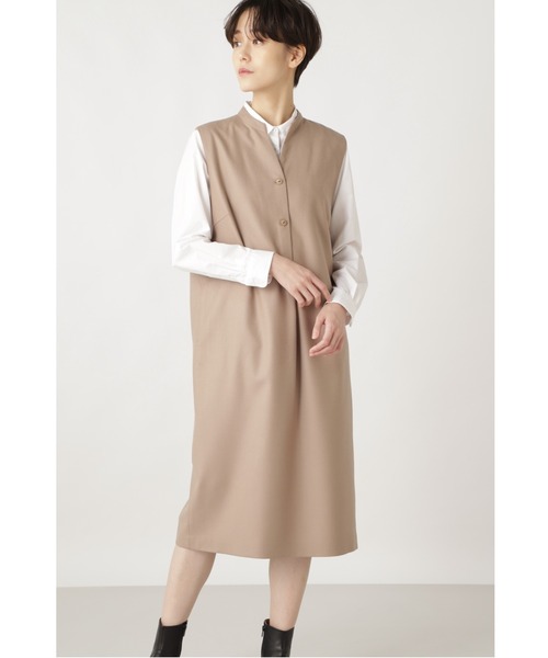 セール ２ ６０ライトフラノワンピース ワンピース Human Woman ヒューマンウーマン のファッション通販 Zozotown