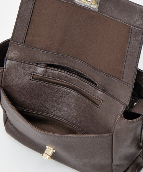 Rouge vif（ルージュヴィフ）の「【佐藤佳菜子さん別注】PotioR ALISON MINI（ショルダーバッグ・レディース・ブラウン/グレイッシュベージュ・フリー）」の12枚目の写真