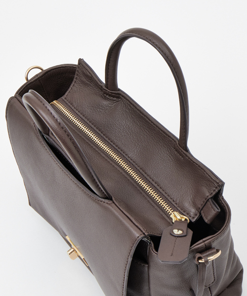 Rouge vif（ルージュヴィフ）の「【佐藤佳菜子さん別注】PotioR ALISON MINI（ショルダーバッグ・レディース・ブラウン/グレイッシュベージュ・フリー）」の14枚目の写真