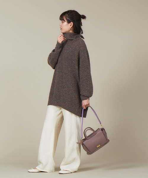 Rouge vif（ルージュヴィフ）の「【佐藤佳菜子さん別注】PotioR ALISON MINI（ショルダーバッグ・レディース・ブラウン/グレイッシュベージュ・フリー）」の22枚目の写真