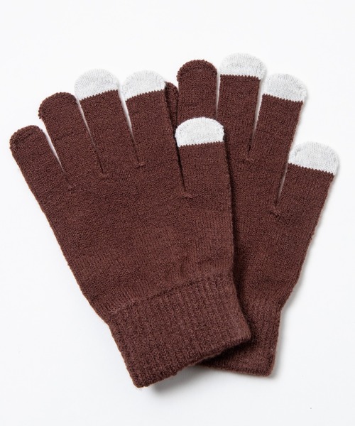 WEGO（ウィゴー）の「WEGO/ANTI VIRUS GLOVES（手袋・メンズ・グレー/ベージュ/ブラック/ブラウン・FREE）」の4枚目の写真