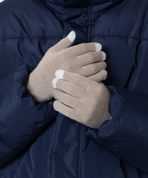 WEGO（ウィゴー）の「WEGO/ANTI VIRUS GLOVES（手袋・メンズ・グレー/ベージュ/ブラック/ブラウン・FREE）」の6枚目の写真