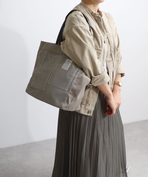 COLDE （コルデ）の「メッシュポケット付き多機能トートバッグ（トート