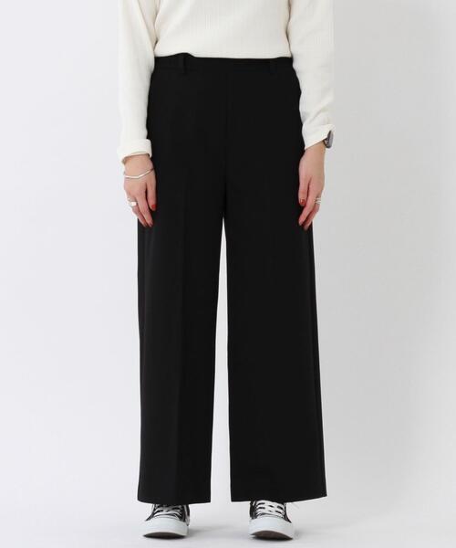 coen（コーエン）の「ツイルセンタープレスストレートカラーパンツ（スラックス・レディース・ベージュ/ブラック/ライトピンク/ライトブルー・LARGE/MEDIUM）」の7枚目の写真