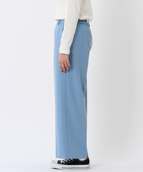 coen（コーエン）の「ツイルセンタープレスストレートカラーパンツ（スラックス・レディース・ベージュ/ブラック/ライトピンク/ライトブルー・LARGE/MEDIUM）」の11枚目の写真