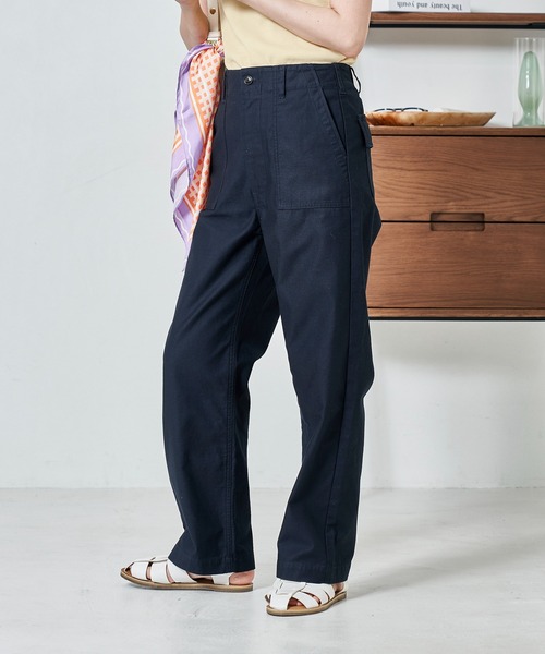 FREAK'S STORE(フリークスストア)の「ワイドベイカーパンツ(その他パンツ・レディース・ブラック/ベージュ/カーキ/ネイビー/グレイッシュベージュ・マルチサイズ)」の18枚目の写真