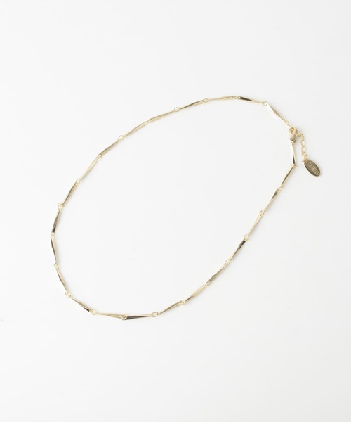 SMELLY（スメリー）の「スリムチェーンネックレス（ネックレス・レディース・ゴールド・-）」の3枚目の写真