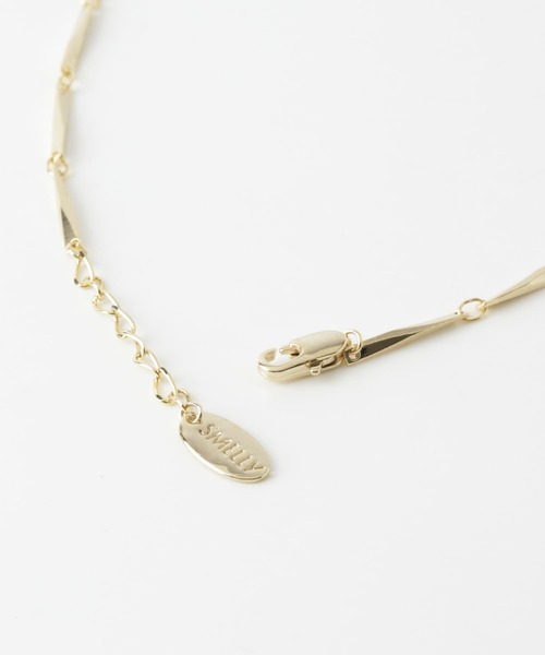 SMELLY（スメリー）の「スリムチェーンネックレス（ネックレス・レディース・ゴールド・-）」の4枚目の写真