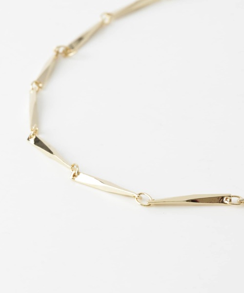 SMELLY（スメリー）の「スリムチェーンネックレス（ネックレス・レディース・ゴールド・-）」の2枚目の写真