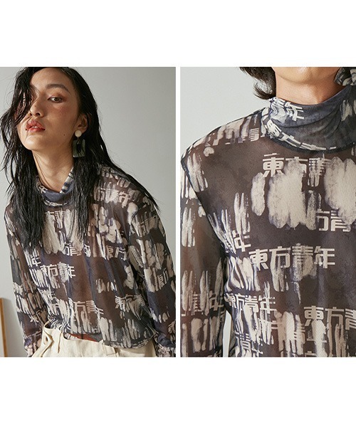 MIXSEVEN（ミックスセブン）の「オリジナルグラフィックスキントップ　M20Q0114【MIX SEVEN】（Tシャツ/カットソー・メンズ・マルチ・S/M/L）」の4枚目の写真