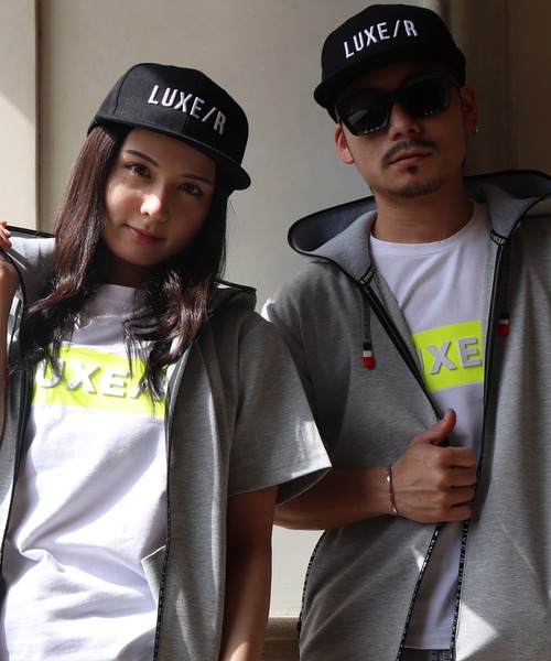 LUXE/R GOLF(ラグジュ ゴルフ)の「(RM)【LUXE/R GOLF】立体 コード 刺繍 ストレート キャップ(キャップ・メンズ・ブラック・FREE)」の5枚目の写真