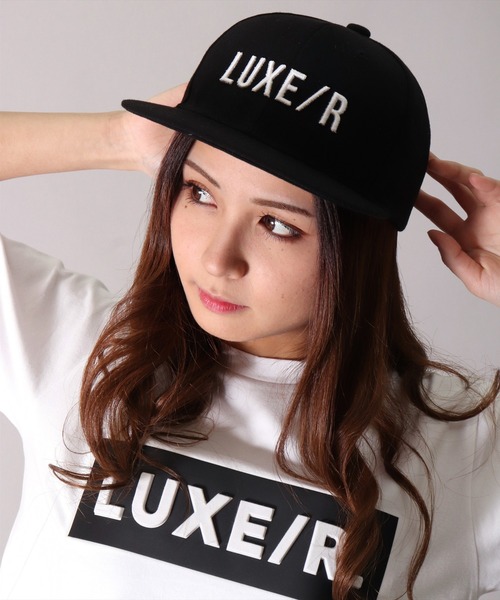 LUXE/R GOLF(ラグジュ ゴルフ)の「(RM)【LUXE/R GOLF】立体 コード 刺繍 ストレート キャップ(キャップ・メンズ・ブラック・FREE)」の19枚目の写真