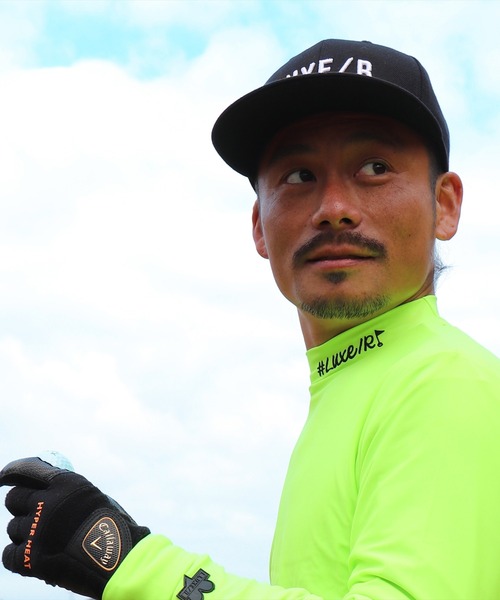 LUXE/R GOLF(ラグジュ ゴルフ)の「(RM)【LUXE/R GOLF】立体 コード 刺繍 ストレート キャップ(キャップ・メンズ・ブラック・FREE)」の16枚目の写真