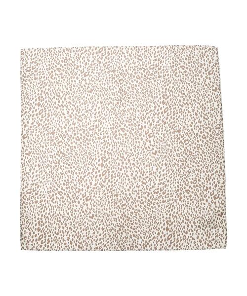 AMERICAN HOLIC（アメリカンホリック）の「ヒョウ柄スカーフ（ストール/ショール・レディース・ブラック/ライトブラウン/ライトカーキ・FREE）」の8枚目の写真