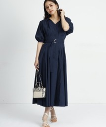 Mystrada マイストラーダ ベルト付きシャツワンピース Mystrada（マイ