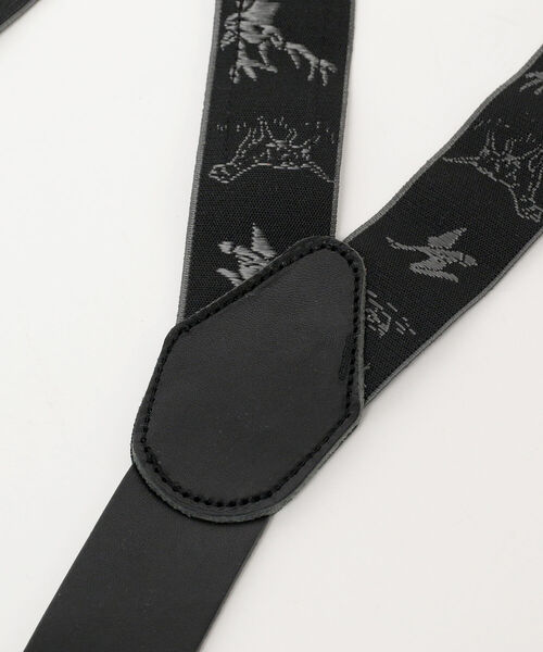 BEAMS BOY（ビームスボーイ）の「GEVAERT BANDWEVERIJ / アニマル サスペンダー（サスペンダー・レディース・ベージュ/ブラック・ONE SIZE）」の4枚目の写真