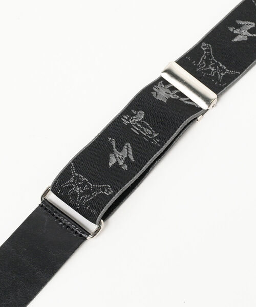 BEAMS BOY（ビームスボーイ）の「GEVAERT BANDWEVERIJ / アニマル サスペンダー（サスペンダー・レディース・ベージュ/ブラック・ONE SIZE）」の5枚目の写真