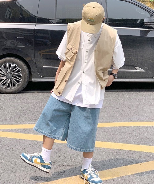 neos（ネオス）の「【neos -addictive design-】ルーズシルエット ツイル フィッシングベスト（ベスト・メンズ・ベージュ/ネイビー/ブラック/カーキ・X-LARGE/MEDIUM/LARGE）」の17枚目の写真