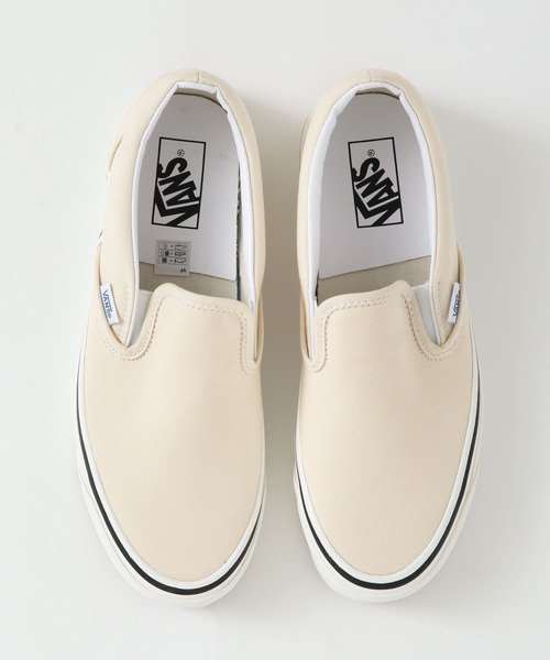VANS（バンズ）の「VANS　CLASSIC SLIP-ON 98 DX（スリッポン・メンズ・ホワイト系その他・27/28/26）」の3枚目の写真