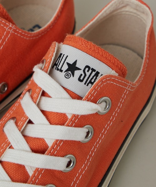 CONVERSE（コンバース）の「#【CONVERSE/コンバース】ALLSTAR US カラーズ（スニーカー・レディース・オレンジ・24cm/23.5cm/24.5cm）」の7枚目の写真
