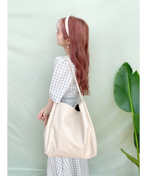 JUMELLE(ジュメロ)の「フラットトートバッグ(トートバッグ・レディース・ブラック/ベージュ/グリーン・FREE)」の20枚目の写真