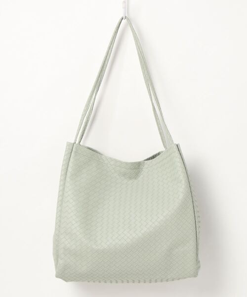 JUMELLE(ジュメロ)の「フラットトートバッグ(トートバッグ・レディース・ブラック/ベージュ/グリーン・FREE)」の16枚目の写真