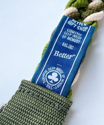 bal（バル）の「【BAL x Better Gift Shop】BRAIDED BELT（ベルト