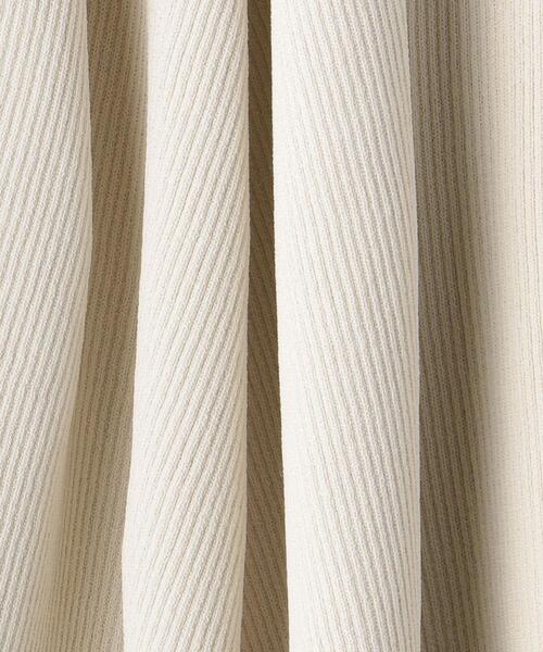 BEAUTY&YOUTH UNITED ARROWS（ビューティーアンドユースユナイテッドアローズ）の「BY クルーネックフレアノースリーブニット -ウォッシャブル-（ニット/セーター・レディース・ダークグリーン/ベージュ/ライトグレー・FREE）」の8枚目の写真