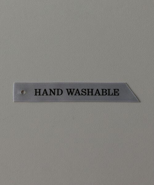 BEAUTY&YOUTH UNITED ARROWS（ビューティーアンドユースユナイテッドアローズ）の「BY クルーネックフレアノースリーブニット -ウォッシャブル-（ニット/セーター・レディース・ダークグリーン/ベージュ/ライトグレー・FREE）」の11枚目の写真